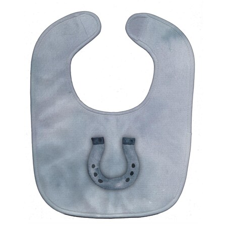 Carolines Treasures Horseshoe Watercolor Baby Bib BB7370BIB